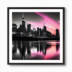 New York City Skyline 33 Art Print