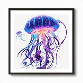 Jellyfish Art Print