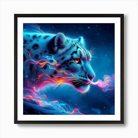 Snow Leopard 31 Art Print