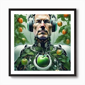 Apple Steve 5 Art Print