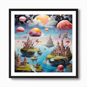 Mystical Dreams Art Print