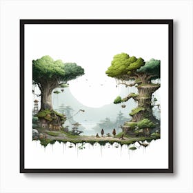 Tree Forest Art Print