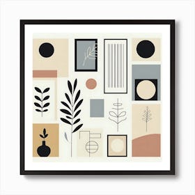 Abstract Canvas Print Art Print