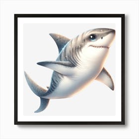 Great White Shark Art Print