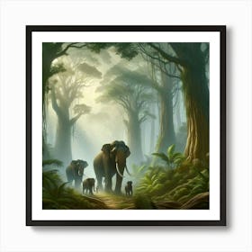 Wild Art 177 Art Print