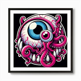 Octopus Eye 1 Art Print