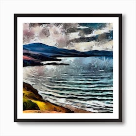 Scottish Highlands Seaside Series 6 Art Print