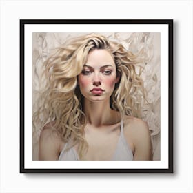 Leonardo Diffusion Xl Expressions Of Femininity Captures The D 0 Art Print