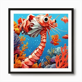 Sea Creature 1 Art Print