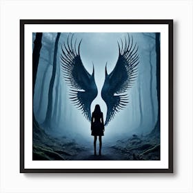 Angel Wings 3 Art Print