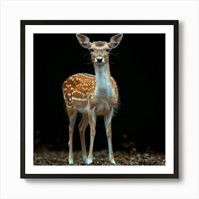 Cute Fawn 1 Art Print