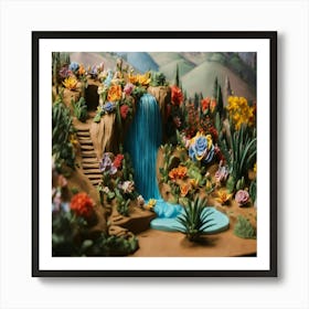 Cactus Garden Art Print