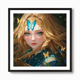 Sparkling beauty Art Print