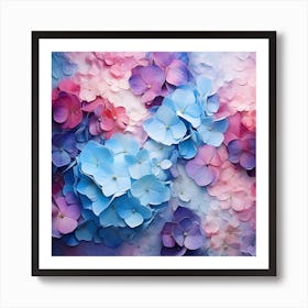 Hydrangeas 10 Art Print