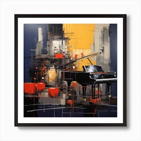 Grand Piano Art Print