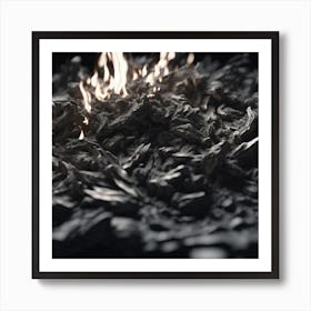 Fire - Fire Stock Videos & Royalty-Free Footage Art Print