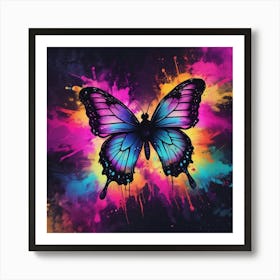 Colorful Butterfly 147 Art Print