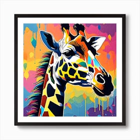 Giraffe 1 Art Print