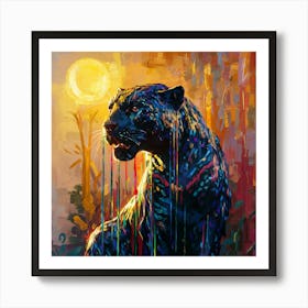 Black Panther Art Print