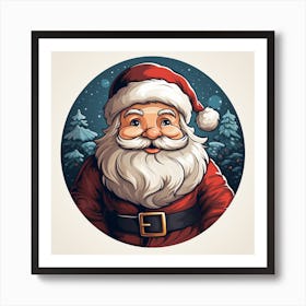 Santa Claus 35 Art Print