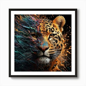 Abstract Of A Leopard Art Print