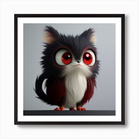 Cute Owl Art Print