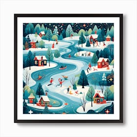 Winter Wonderland 3 Art Print