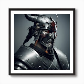 Samurai Warrior Art Print