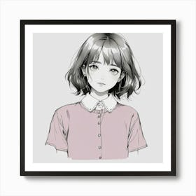 Anime Girl, Anime Drawing, Anime Girl, Anime Drawing, Anime Girl, Anime Girl, Anime Art Print