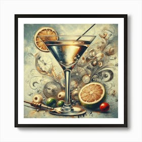 Martini 11 Art Print