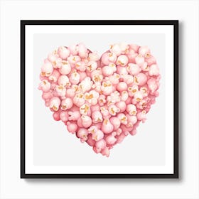 Heart Of Popcorn 7 Art Print