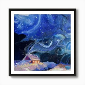 Starry Night 5 Art Print