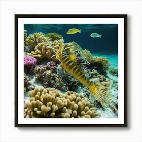 Coral Reef Fish Art Print