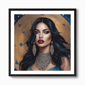 Egyptian Woman Art Print