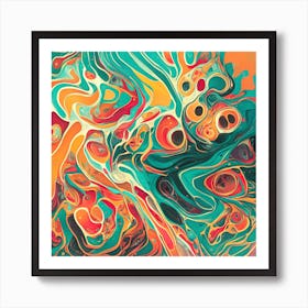 Abstract Painting 161 Art Print