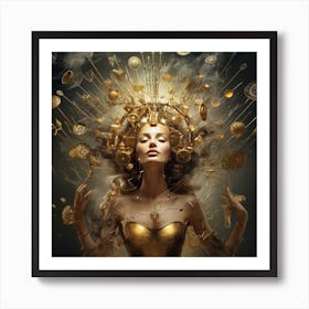 Aphrodite Goddess Art Print