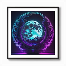 Melodies Of The Moon Art Print