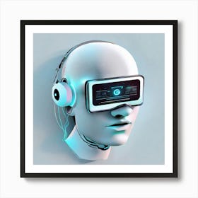 Vr Headset Art Print