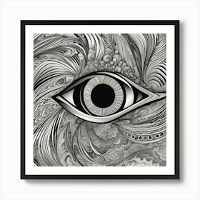 Eye Of The Gods 1 Art Print