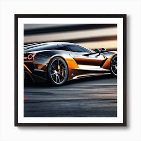 New Ford Gt Art Print