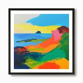 Abstract Travel Collection Iceland 6 Art Print