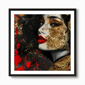 Chinese Woman 3 Art Print