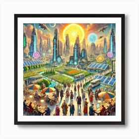 Imperial Citizens Converted Art Print