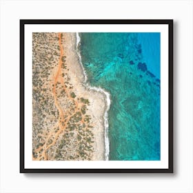 Aiya Napa, Cyprus Art Print