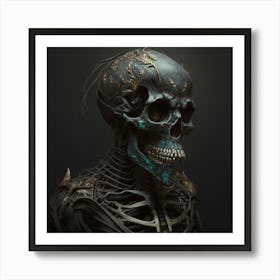 Skeleton Art Print