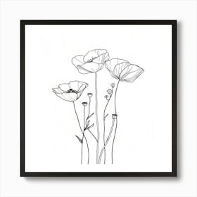 Poppies 80 Art Print