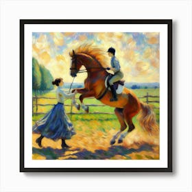 Equestrian Art Print