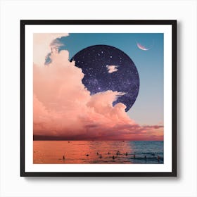 Life's a Beach Art Print