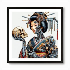 Pixelated Dogma Art Print