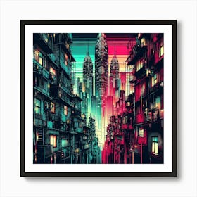 Amphetameme City Art Print